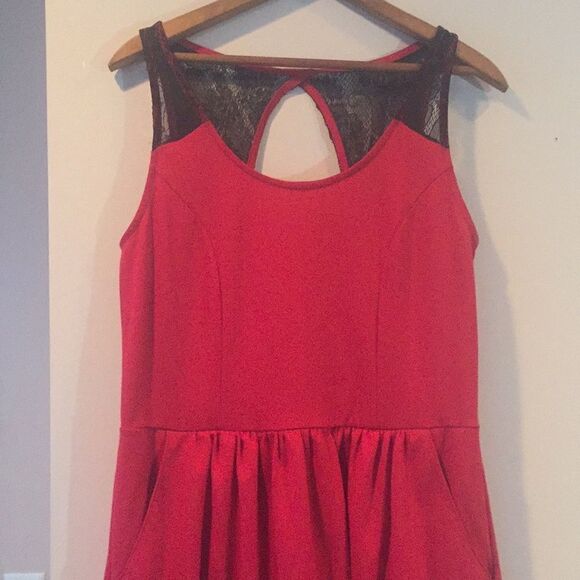 Red Dress With Pockets! ❤️❤️❤️ - Picture 1 of 5